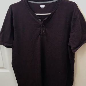 Old Navy Black Shirt XL